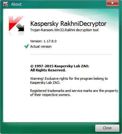 ransomware decryptor adame